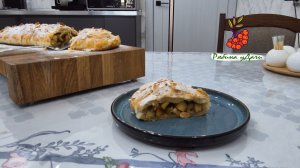 БЫСТРЫЙ ЯБЛОЧНЫЙ ШТРУДЕЛЬ