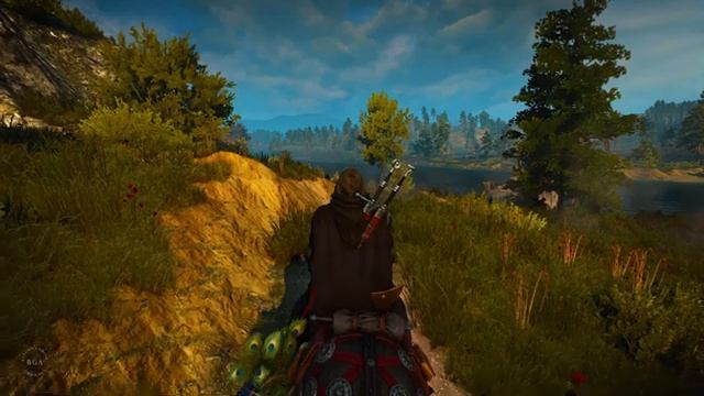 Geralt Travels On Horseback To Novigrad - The Witcher 3