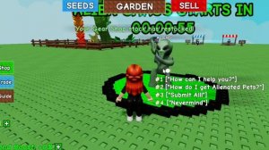 [КривоКалдунчик] играю в роблокс в игру "Вырасти сад,,