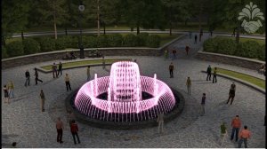 Городской музыкальный фонтан