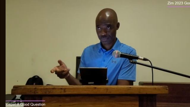 Zimbabwe 2023 # 1 A Good Question To Jesus Luke 10// James Nyahuye Guyo