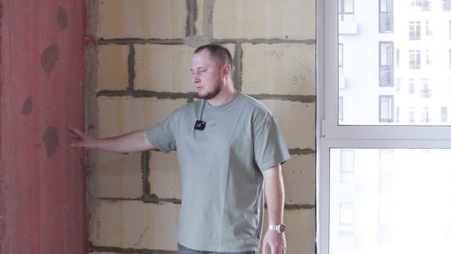 Возведение перегородок в 3-комнатной квартире в ЖК Южные Сады