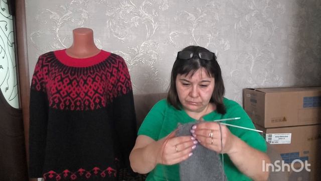 Готова лопи,связала шапку.Вязальный влог!!! смотреть онлайн