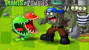 ПОБЕДА ЗОМБИ против растений Hybrid! Plants vs Zombies ПвЗ PvZ Растения против Зомби