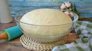 ПОСТНОЕ дрожжевое ТЕСТО для ЛЮБОЙ выпечки. Справятся даже дети!