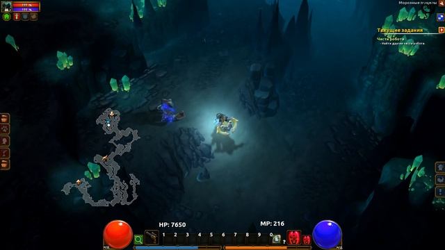 Torchlight 2 Прохождение №77 Морозные пещеры