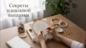 Вышивка без хлопот: секрет идеального натяжения нити