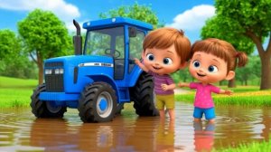 Песенки для детей | Синий трактор | песни | танцы | веселый трактор | детские песни