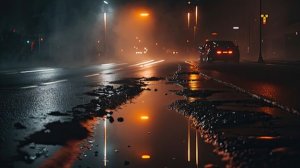 Асфальт и тишина.