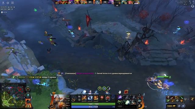 TECHIES_ Герой, который превращает тимфайты в мясорубку