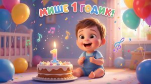 С Днем Рождения, Миша! 🎂 Именная детская песня-поздравление для Михаила