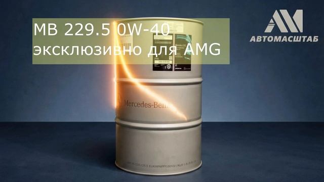 КЕЙС: премиум-реклама масла Mercedes-Benz | MB 229.5 0W-40 (AMG)