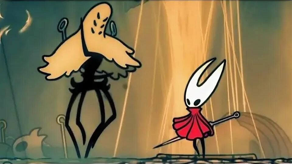 Вдова БОСС Silksong крутой босс, шустрый