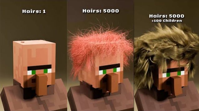 ДОБАВЛЯЕМ ЖИТЕЛЮ МАЙНКРАФТ ВОЛОСЫ! СИМУЛИРУЕМ ФИЗИКУ В ИГРЕ MIENCRAFT ЖИЖА НА СТИВА! РЕАКЦИЯ