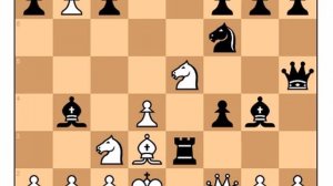 Одна из лучших партий нашего Чигорина с жертвой ферзя