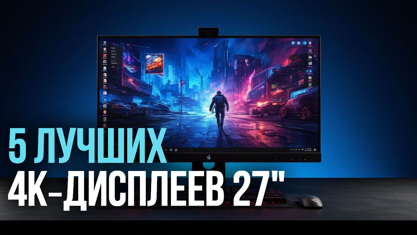 Какой 27‑дюймовый 4К‑монитор купить в 2026? 🤔 Топ‑5 вариантов под любые задачи