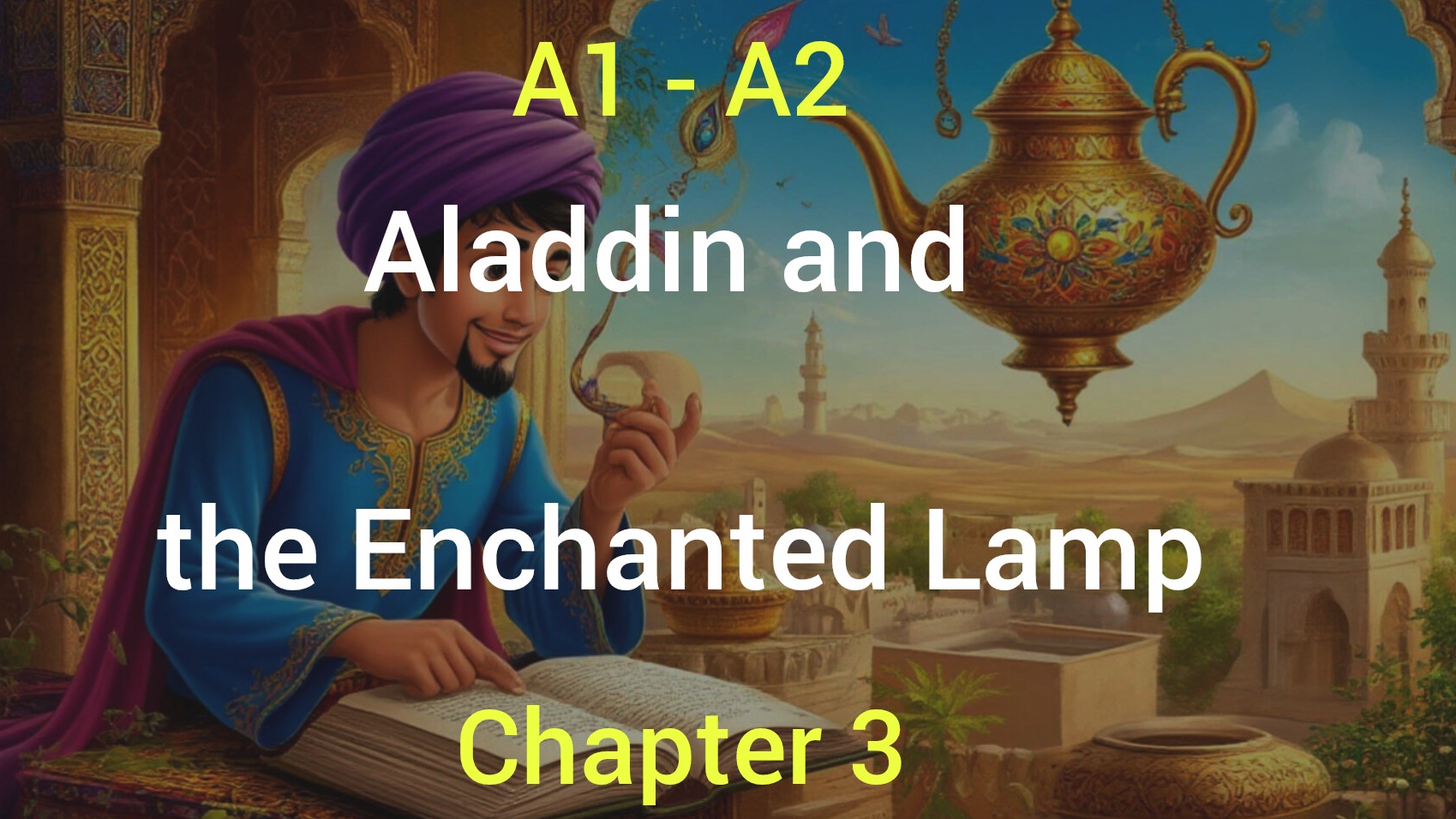 Chapter 3. Aladdin and the Enchanted Lamp. Audiobook, retold by Judith Dean.