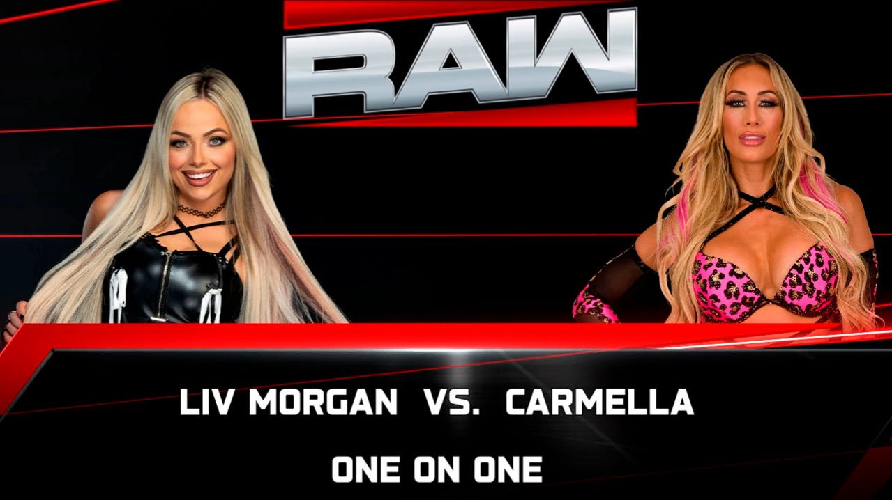 Liv Morgan VS Carmella - Monday Night Raw - WWE 2K25 #37