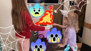 Лера и Ангелина готовят сахарную вату дома❤️