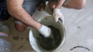 Как развести плиточный клей вручную