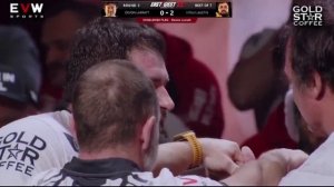 Девон Ларратт vs Виталий Лалетин. Полный матч. Армреслинг "Восток против Запада" EvW 22 28.02.2026