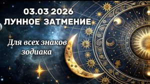 ЛУННОЕ ЗАТМЕНИЕ -ВЛИЯНИЕ НА СУДЬБУ КАЖДОГО ЗНАКА ЗОДИАКА