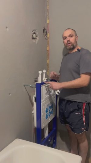 Как установить инсталляцию. Часть 2. Подвод воды для инсталляции.