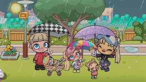 Всех с первым днём весны!🌷День моей семьи в аватар ворлд.💓💓💓☀️