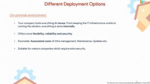 50 - Different Deployment Options