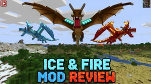обзор мода на майнкрафт ice and fire
