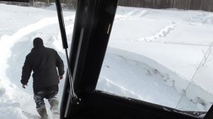 вездеход ветер. испытания снегом