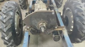Установка Рулевой рейки и КПП на Минитрактор-переломка