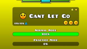 can let's go geometry dash 100%