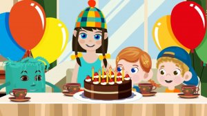 Зебра в клеточку - Лучшие детские песни - Развивающие и обучающие мультики песни для детей малышей