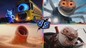 МУЛЬТИКИ: ЗАГАДОЧНЫЙ ТОМАС 🚂👻 vs ШКОЛЬНЫЙ АВТОБУС 🚌🤪 vs ЗЕМЛЕРОЙ‑ЧЕРВЯК 🪱🕳️ vs ЧУ‑ЧУ ЧАРЛЬЗ