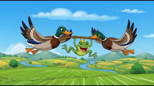 Физминутка  по мотивам рассказа _Лягушка путешественница_