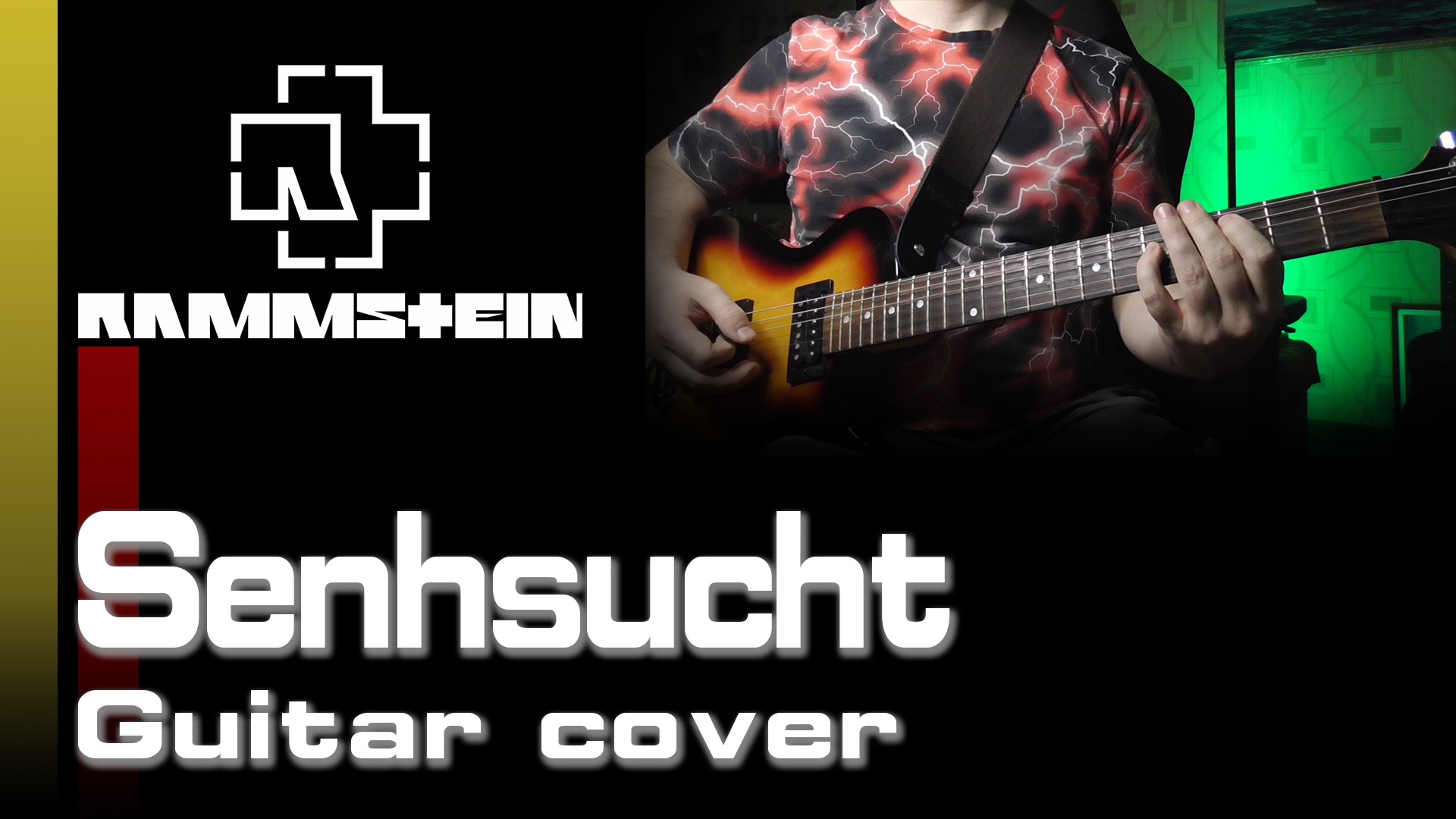 Rammstein - Sehnsucht [Guitar cover]