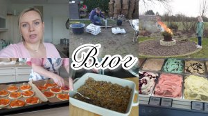 VLOG🇩🇪: НАКОНЕЦ-ТО ТЕПЛО🌼🌿РАБОТАЕМ НА УЧАСТКЕ/ СЕЗОН МОРОЖЕНОГО ОТКРЫТ🍦🍧🍨