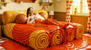 Какую Вкусную Кровать Выбрали бы ВЫ? 🦋✨ | Максимально Успокаивающий ИИ‑АСМР