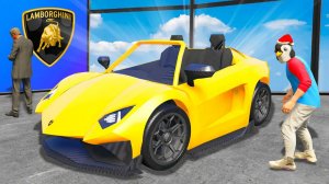 Угнал новую ламбу в ГТА 5 Онлайн ! - Реальная жизнь в GTA 5 Online