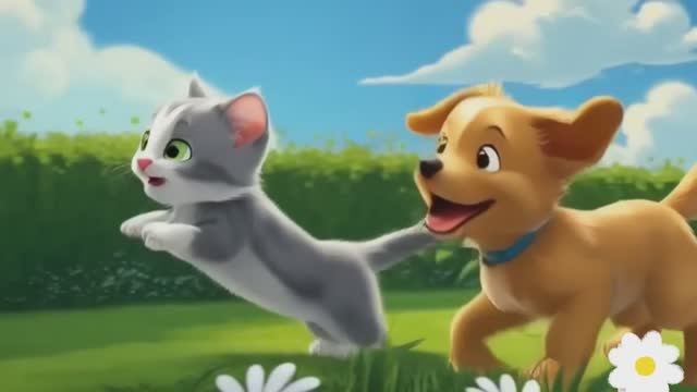 Мультфильм «Котёнок и Щенок» 🐱🐶