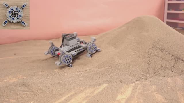 LEGO Technic покоряют экстремальные песчаные склоны Cars Conquering Extreme Sand Slopes _ Smart Lego