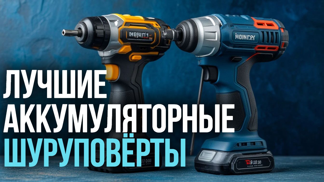 Какой аккумуляторный шуруповёрт купить в 2026? Рейтинг топ‑5 моделей