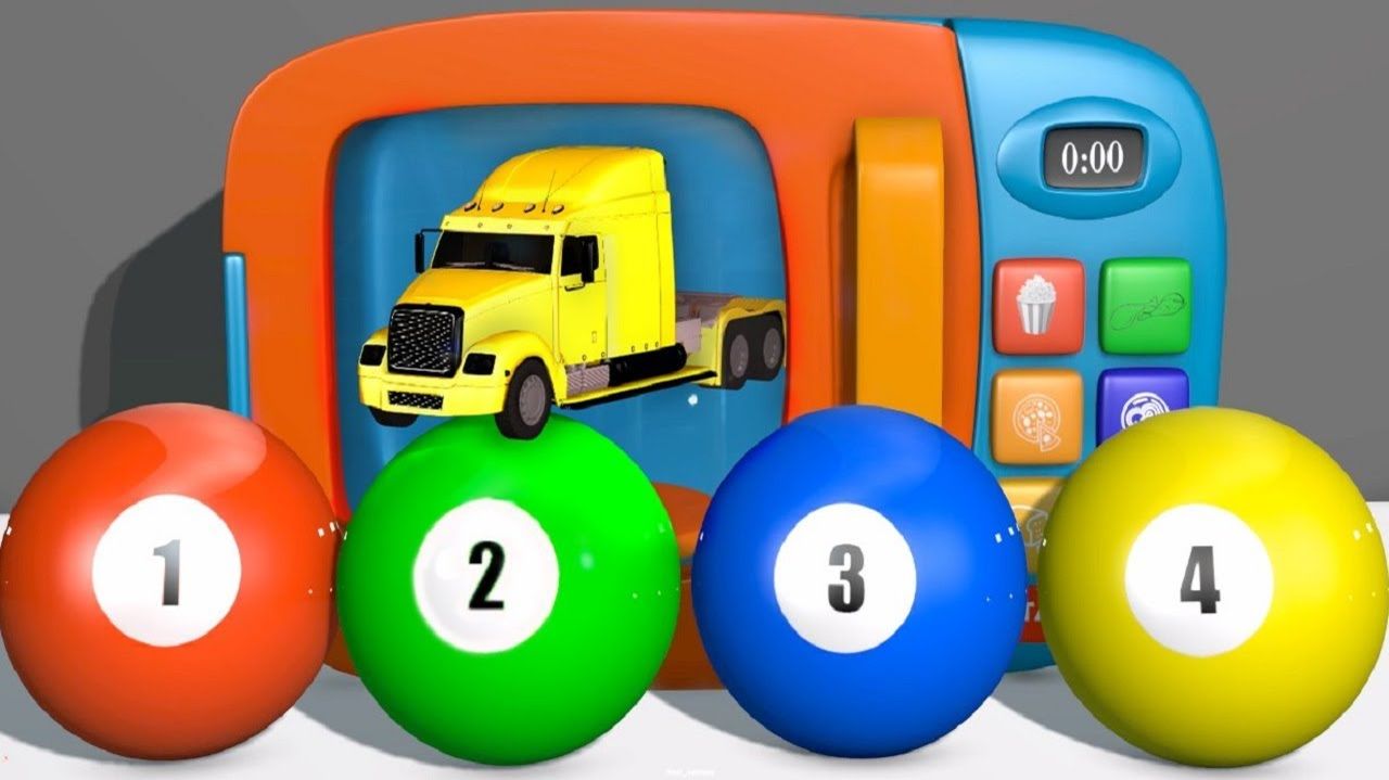 Песенка Бинго Учим цвета, Микроволновая игрушка и деревянный молоток, Ксилофон, Стишки для детей смотреть онлайн