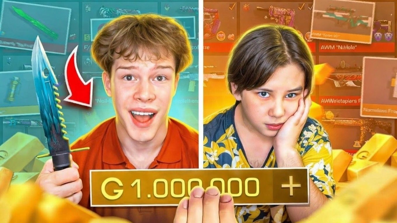 Я ПРОКАЧАЛ БРАТА NAMELESS СКИНАМИ ЗА МИЛЛИОН В STANDOFF 2🔥 смотреть онлайн