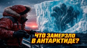 Туристы в Антарктиде сняли на айсберге силуэт похожий на мифическое существо