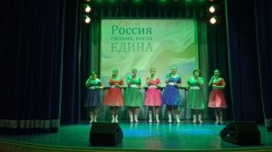 Благотворительный концерт «РОССИЯ СИЛЬНА, КОГДА ЕДИНА» - «МАШИНА ПОБЕДЫ» - ансамбль «РОССИЯНКА»