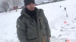 поимка форели