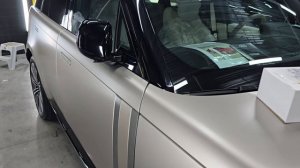 Оклейка и установка дополнительного оборудования на Range Rover L460 и Mercedes G63