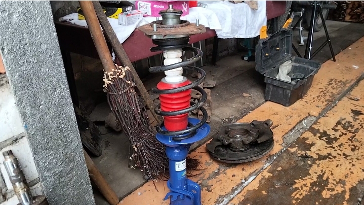 55. Ремонт "Калины". Стойки, опоры, наконечники  Всё прикипело, всё заржавело!